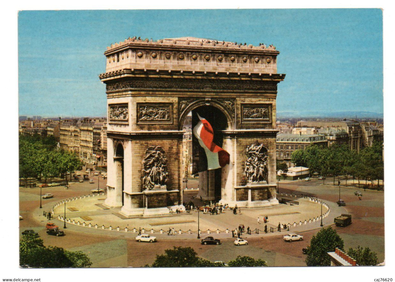 Paris, L'arc De Triomphe Et La Place De L'étoile - Arc De Triomphe