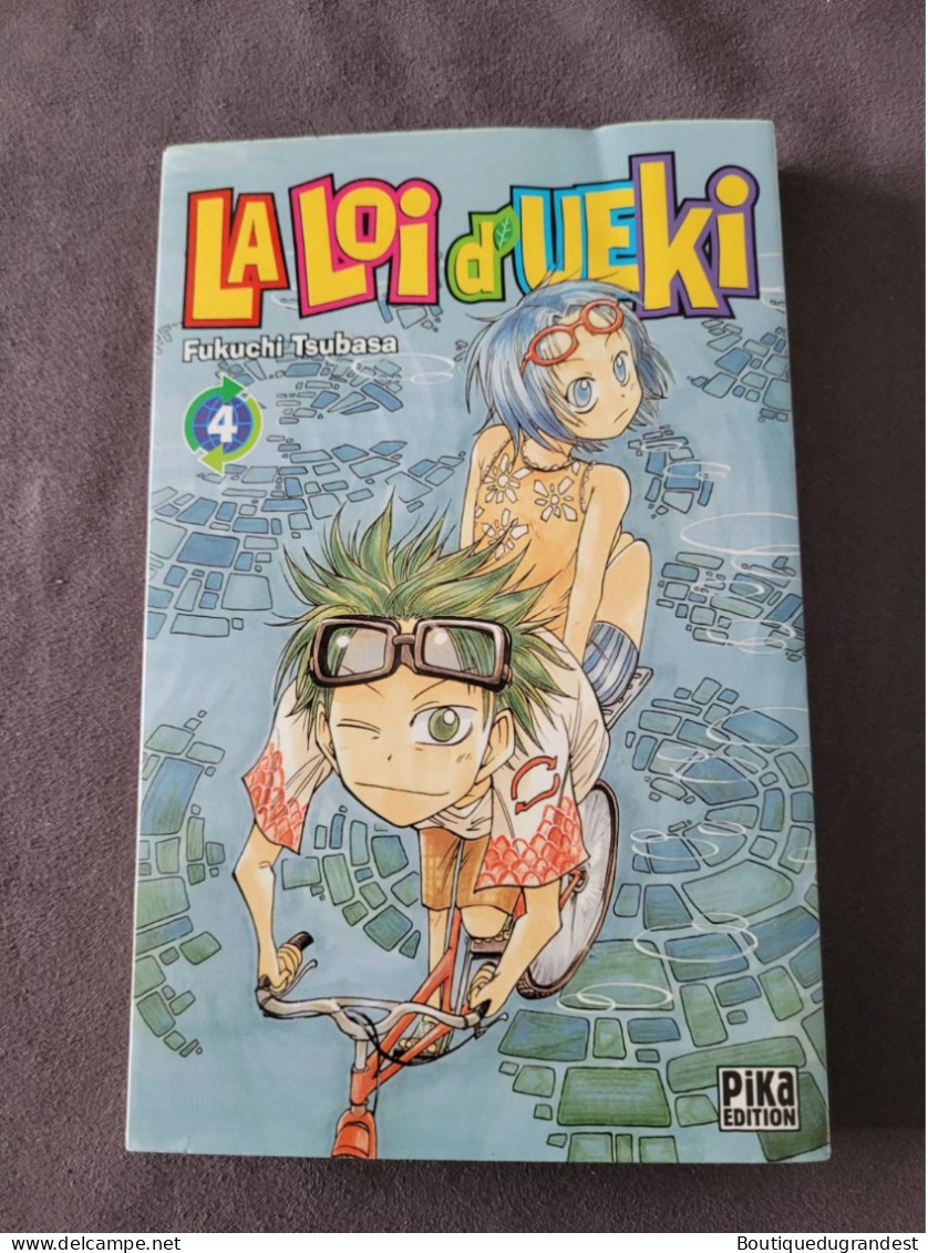 BD Manga La Loi D Ueki Tome 4 - Mangas Version Francesa
