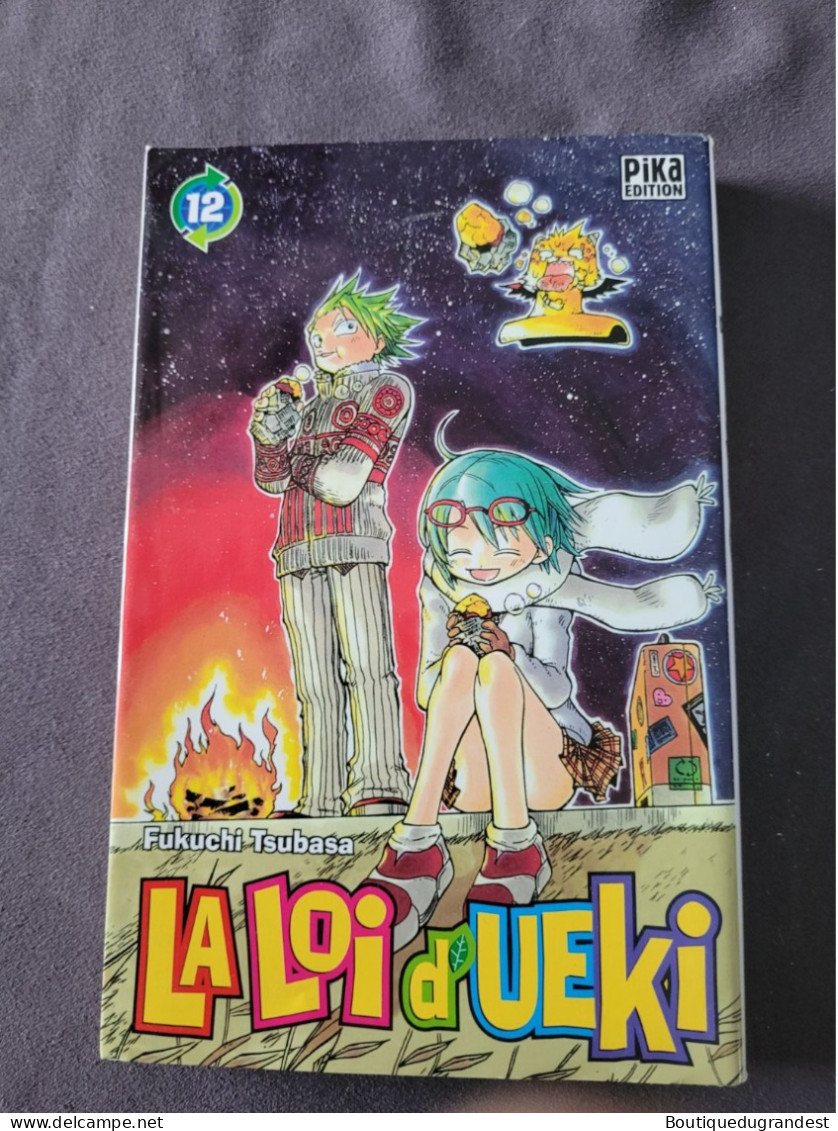 BD Manga La Loi D Ueki Tome 12 - Mangas Version Francesa