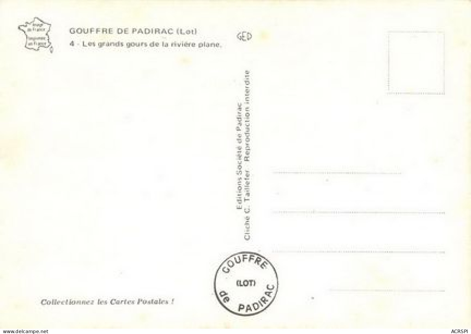 lot de 22 cartes de PADIRAC cartes vierges non circulées          (Scan R/V) N°   2   \PB11