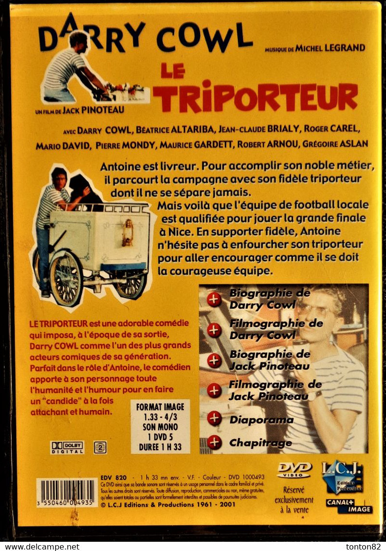 Le Triporteur - Darry Cowl - Béatrice Altariba - Jean-Claude Brialy  - Pierre Mondy .. - Comedy