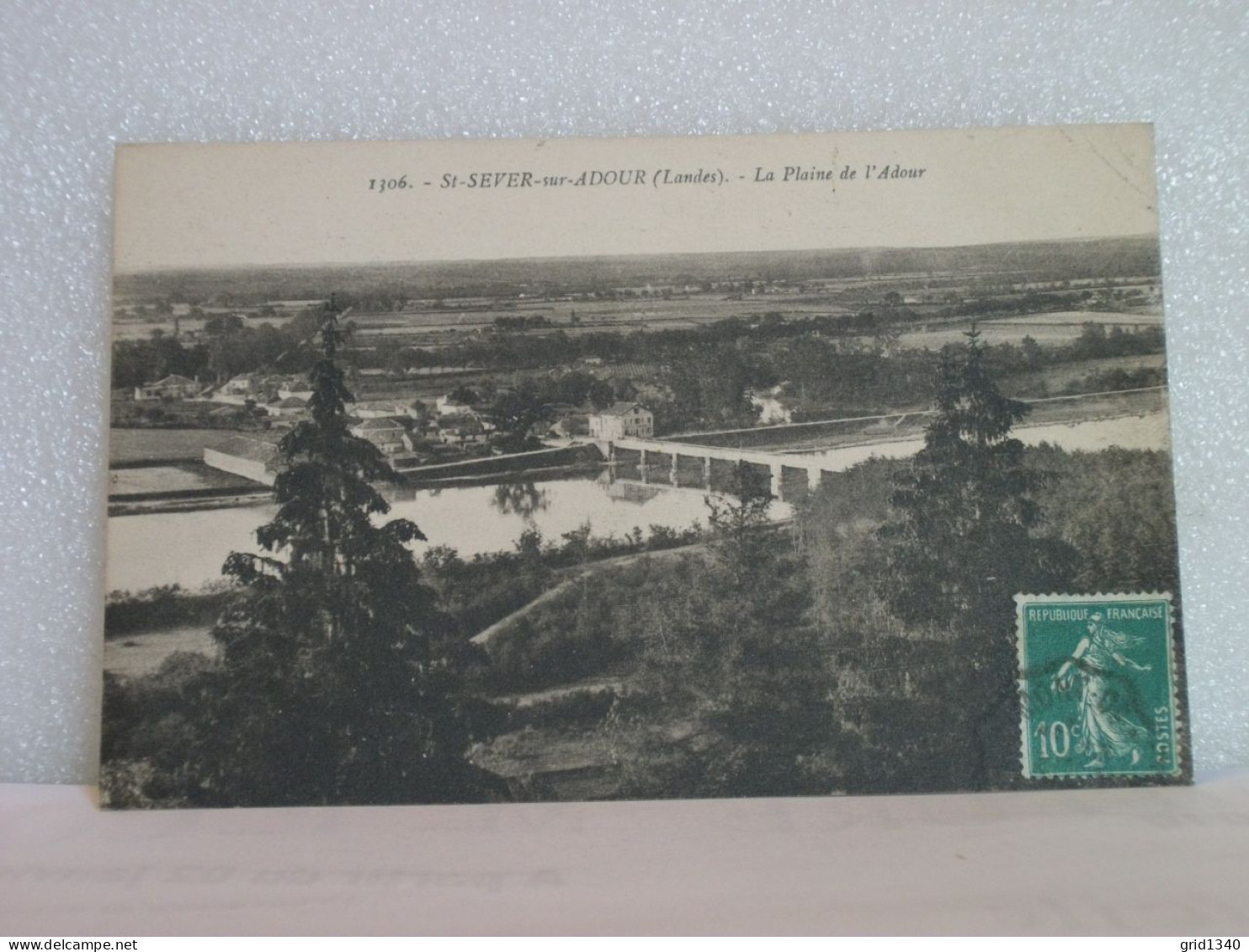 L 5340 CPA 1923 - VUE N° 1 - 40 ST SEVER SUR ADOUR - LA PLAINE DE L'ADOUR - Saint Sever