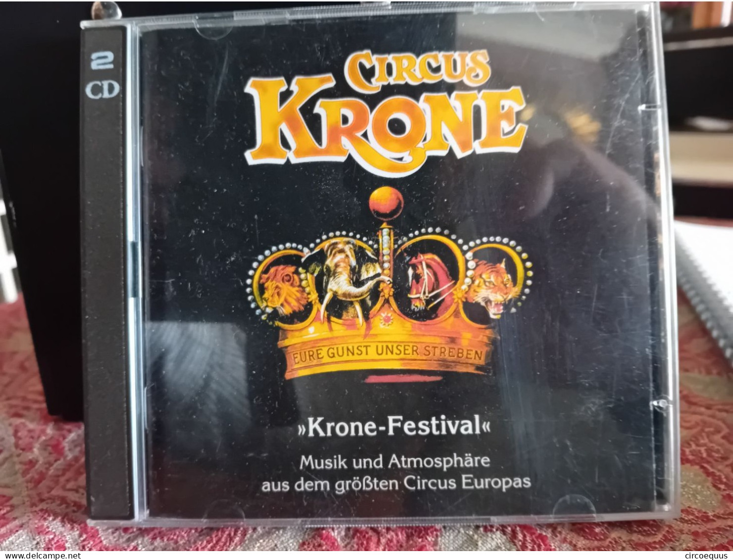 Circus Cirque Zirkus Circo Music Musique Krone  2 Cd - Autres & Non Classés