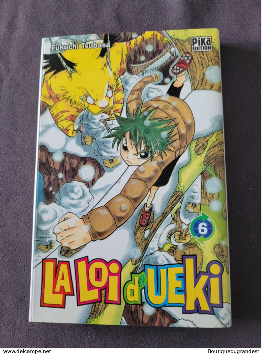 BD Manga La Loi D Ueki Tome 6 - Mangas Versione Francese