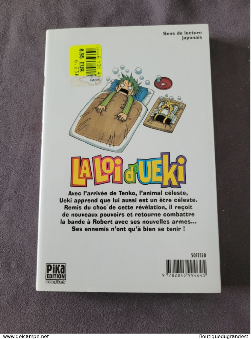 BD Manga La Loi D Ueki Tome 6 - Mangas Versione Francese