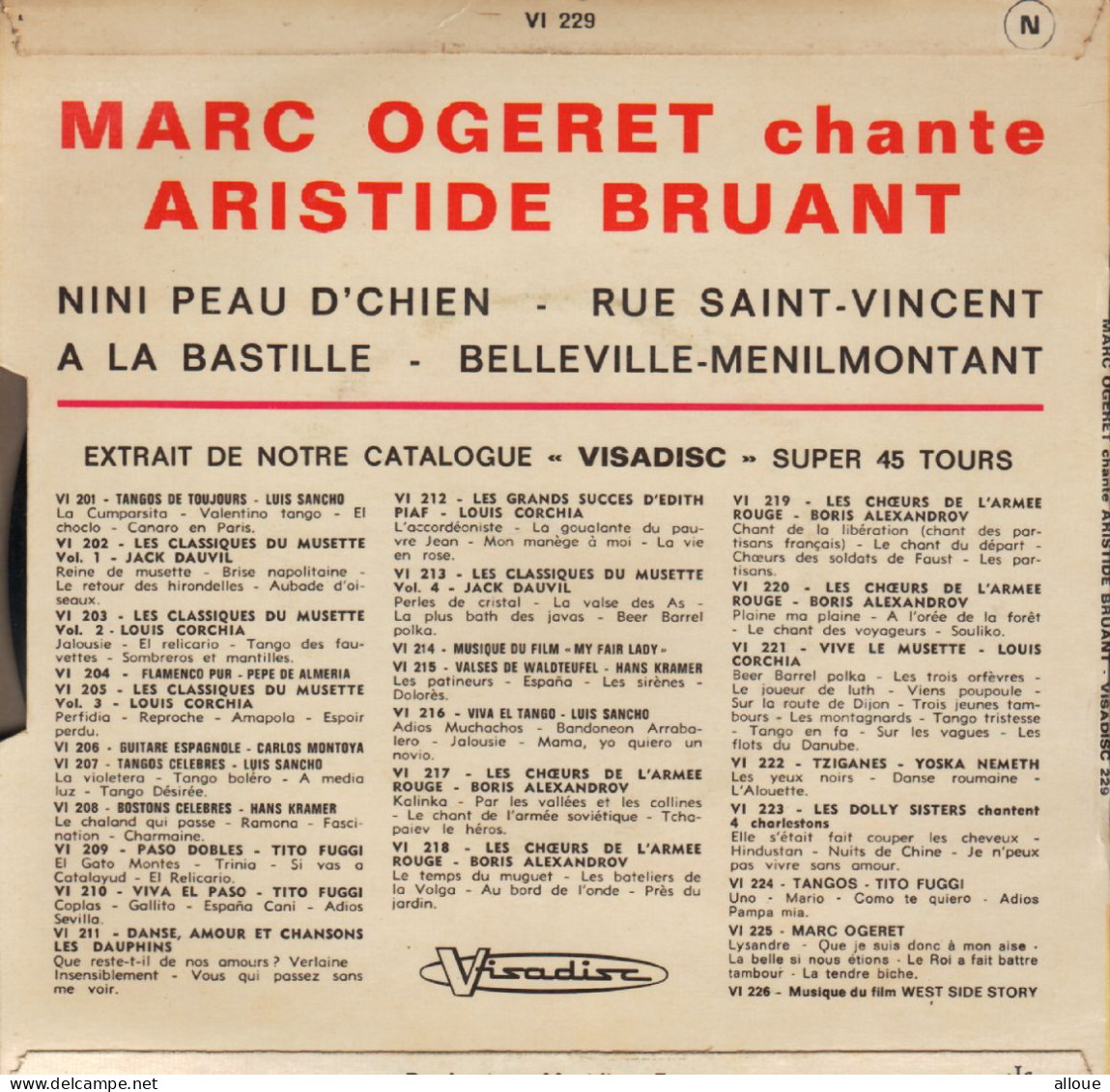 MARC OGERET - FR EP NINI PEAU D'CHIEN + 3 - Autres - Musique Française