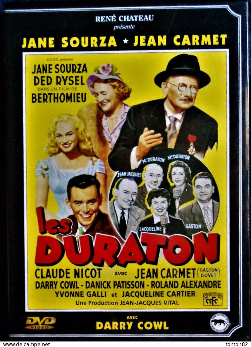 Les DURATON - Darry Cowl - Jane Sourza - Jean Carmet - Claude Nicot . - Comédie