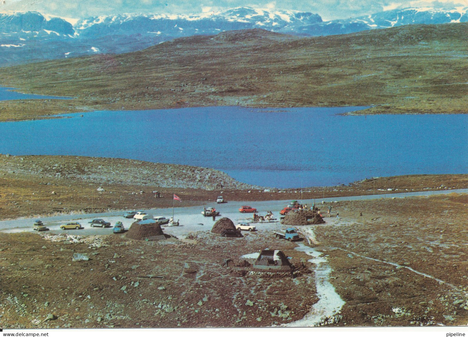 Norway Postcard Sent To Denmark Lofthus14-7-1978 Mountain-Lapps On Hardangervidda - Norvège