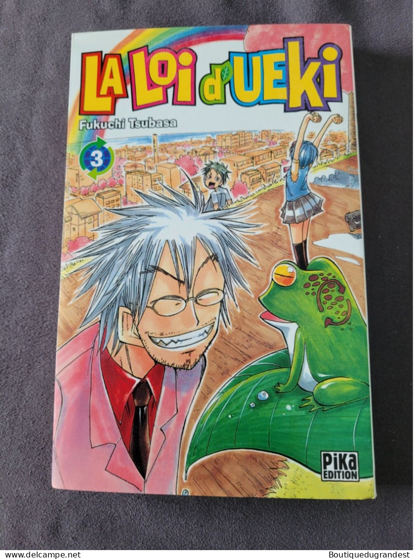 BD Manga La Loi D Ueki Tome 3 - Manga [franse Uitgave]