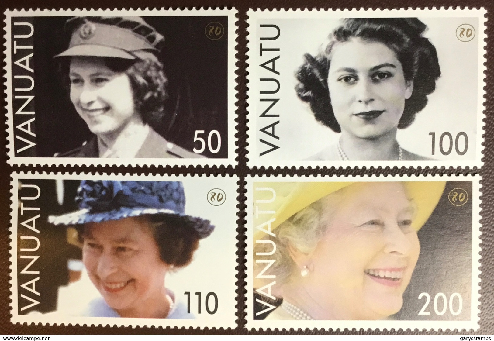 Vanuatu 2006 Queen’s 80th Birthday MNH - Vanuatu (1980-...)