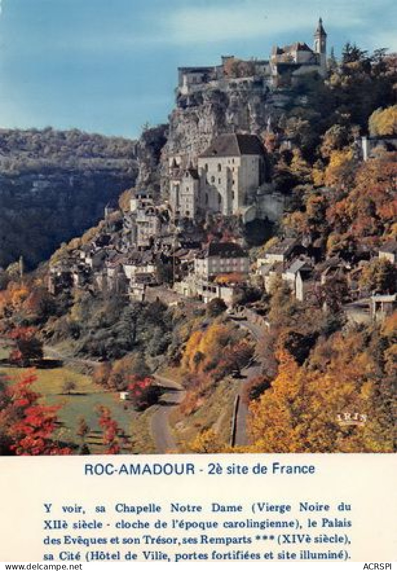 lot de 49 cartes de ROCAMADOUR cartes vierges non circulées   (Scan R/V de toutes les cartes) N°   1   \NAD004