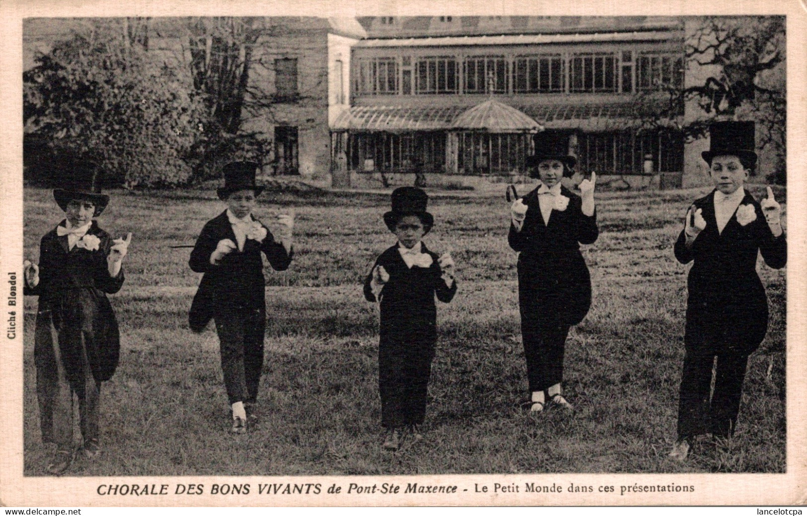 60 - PONT SAINTE MAXENCE / CHORALE DES BONS VIVANTS - Pont Sainte Maxence