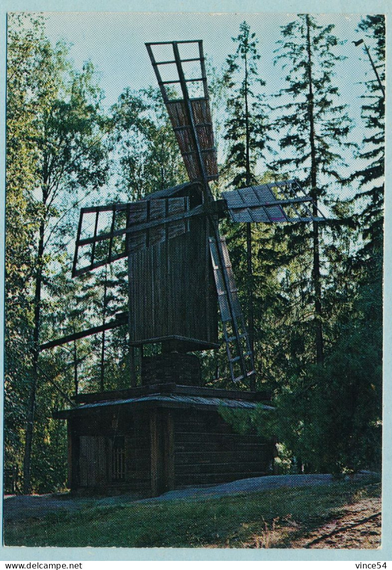 HELSINKI SEURASAARI - Ultkomuseo - Open Air Museum - TUULIMYLLY - Väderkvarn - Windmill. - Finland