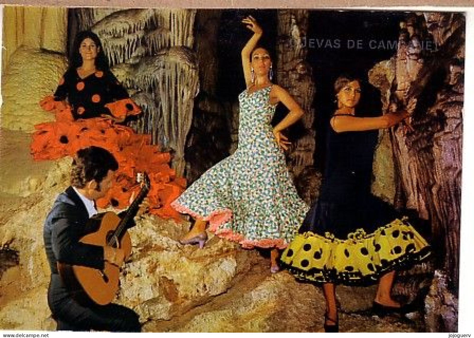 Mallorca Antonio Carrillo Y Cuadro Flamenco En Las Cuevas De Campanet  ( Danseuses De Flamenco - Danses