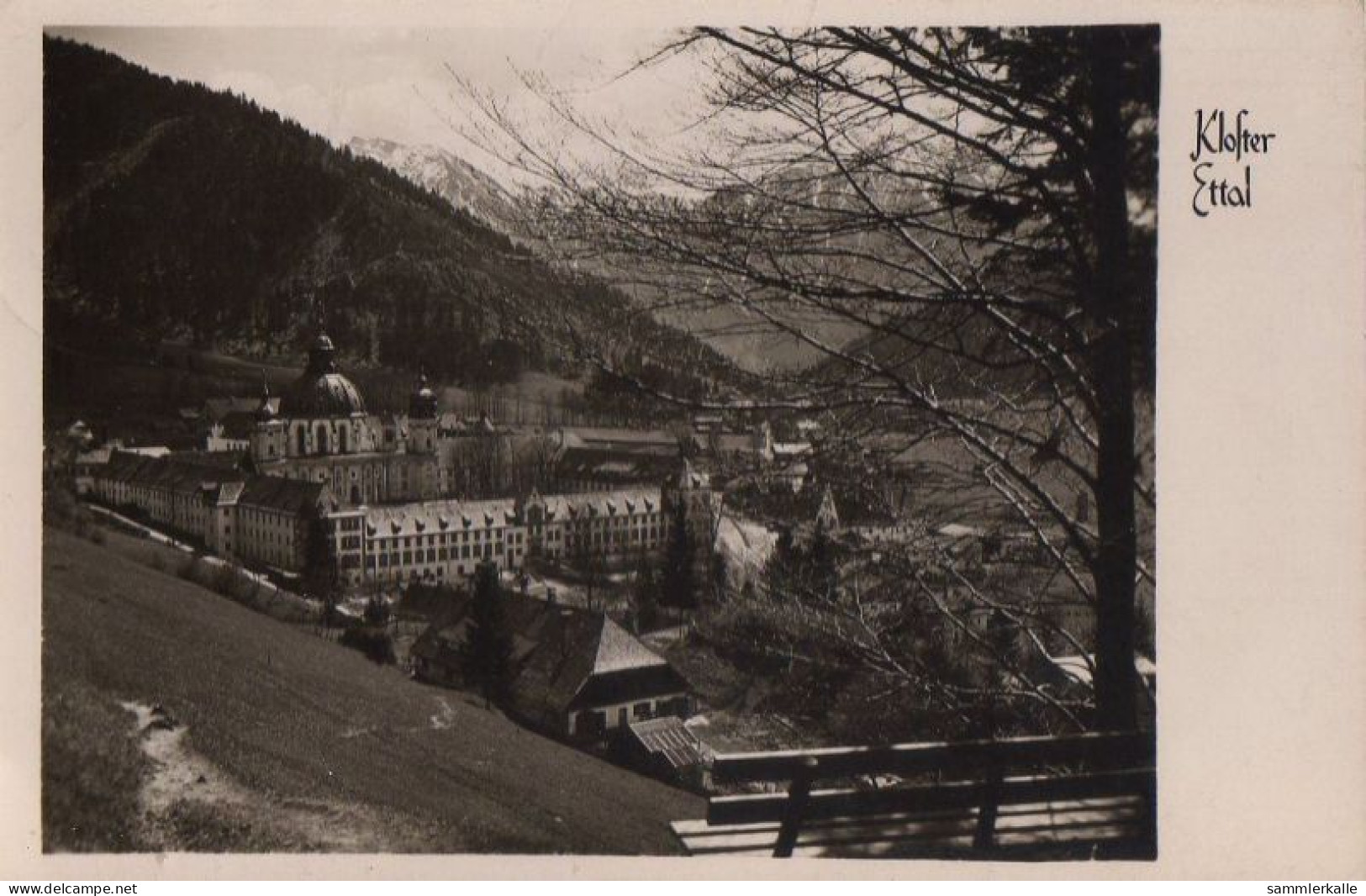 30998 - Kloster Ettal - 1958 - Garmisch-Partenkirchen