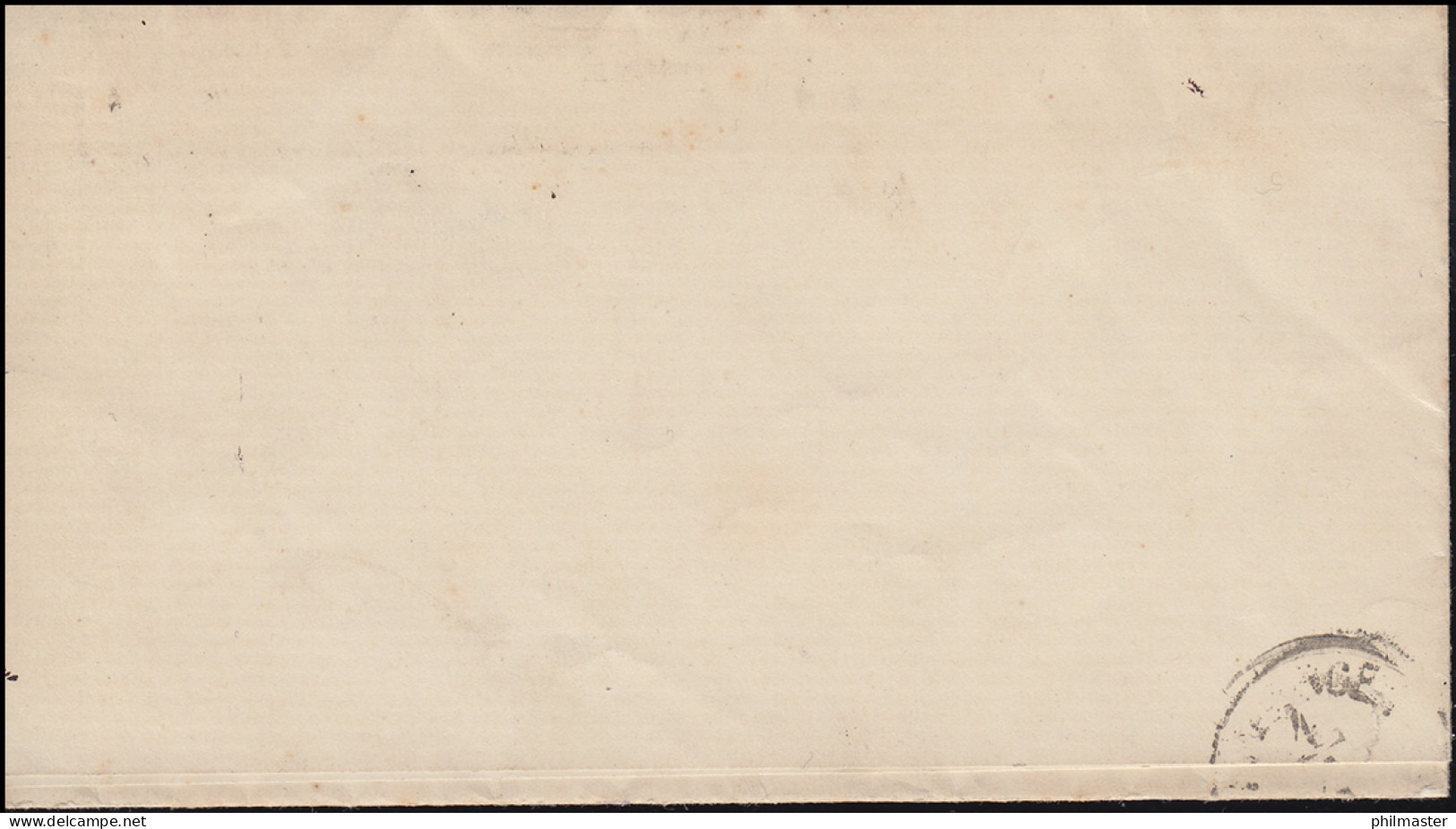 Norddeutscher Bund 14 Ziffer 1/3 Gr EF Brief DUISBURG 2.1.1870 Verlobungsanzeige - Briefe U. Dokumente