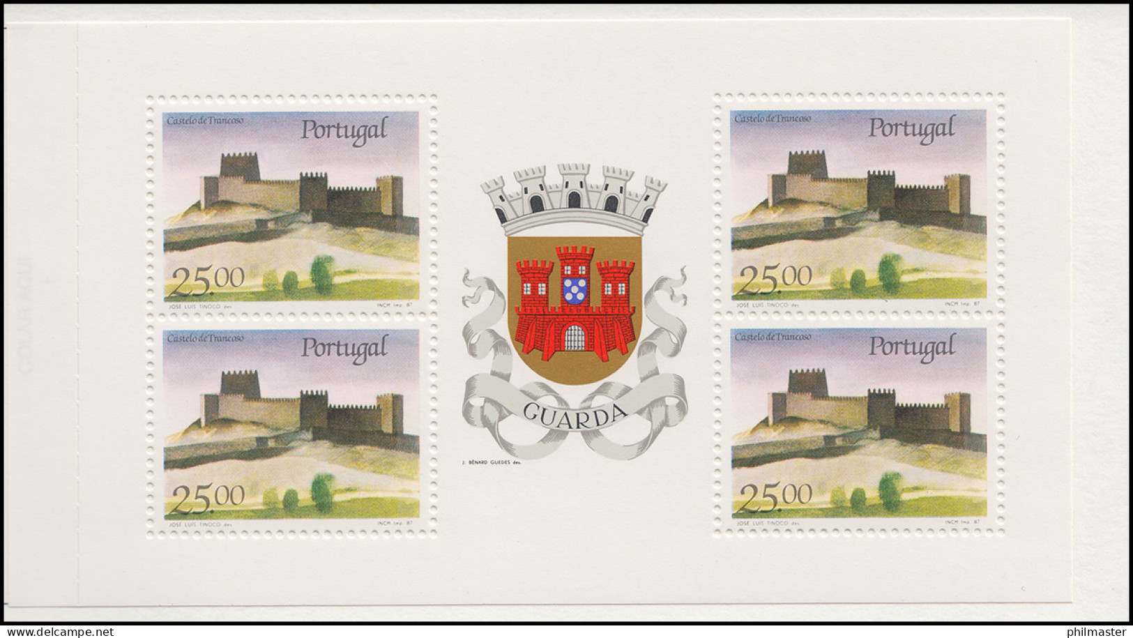 Portugal-Markenheftchen 1720 BuS Kastell Trancoso, Postfrisch **/ MNH - Libretti