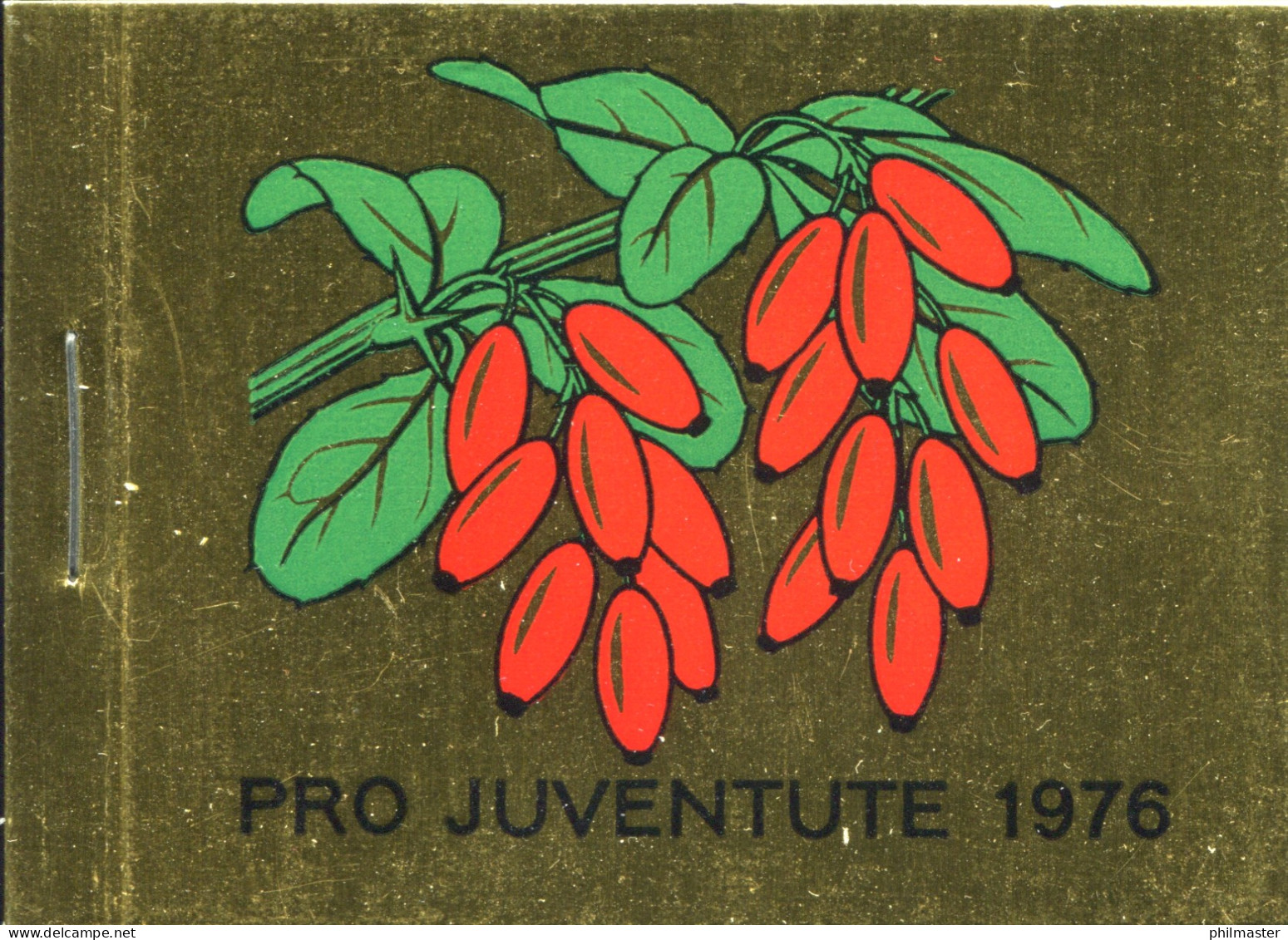 Schweiz Markenheftchen 0-69, Pro Juventute Heilpflanzen 1976, ** - Markenheftchen