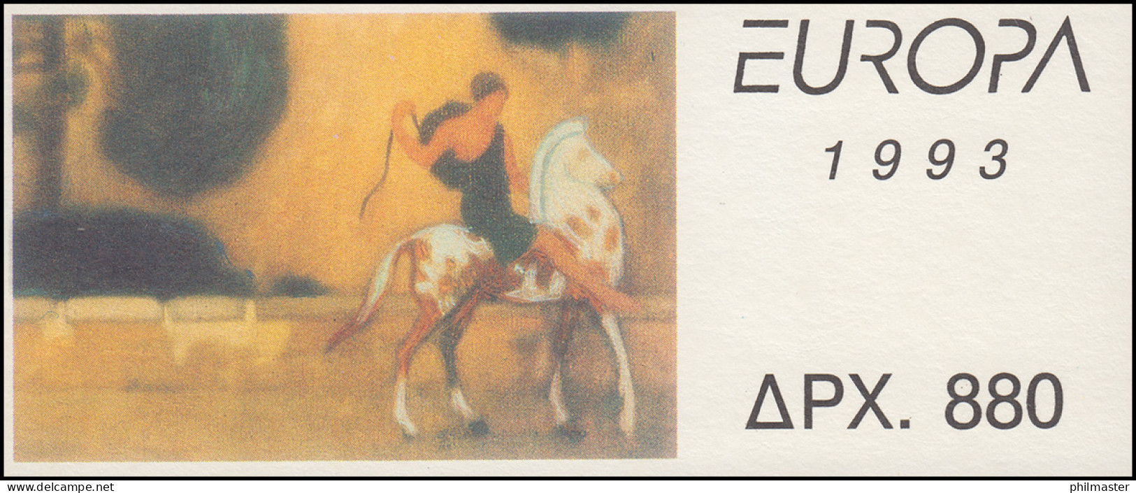 Griechenland Markenheftchen 16 Europa 1993, ** Postfrisch - Booklets