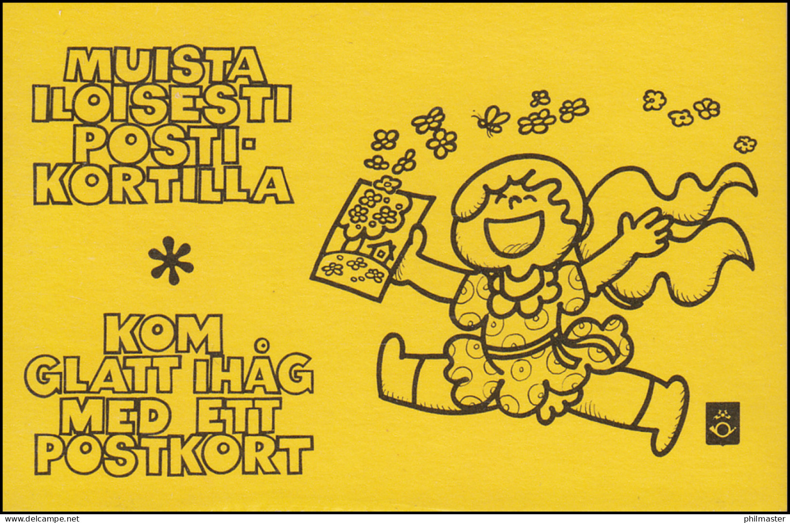 Finnland Markenheftchen 10I Staatswappen 1978, ** Postfrisch - Booklets