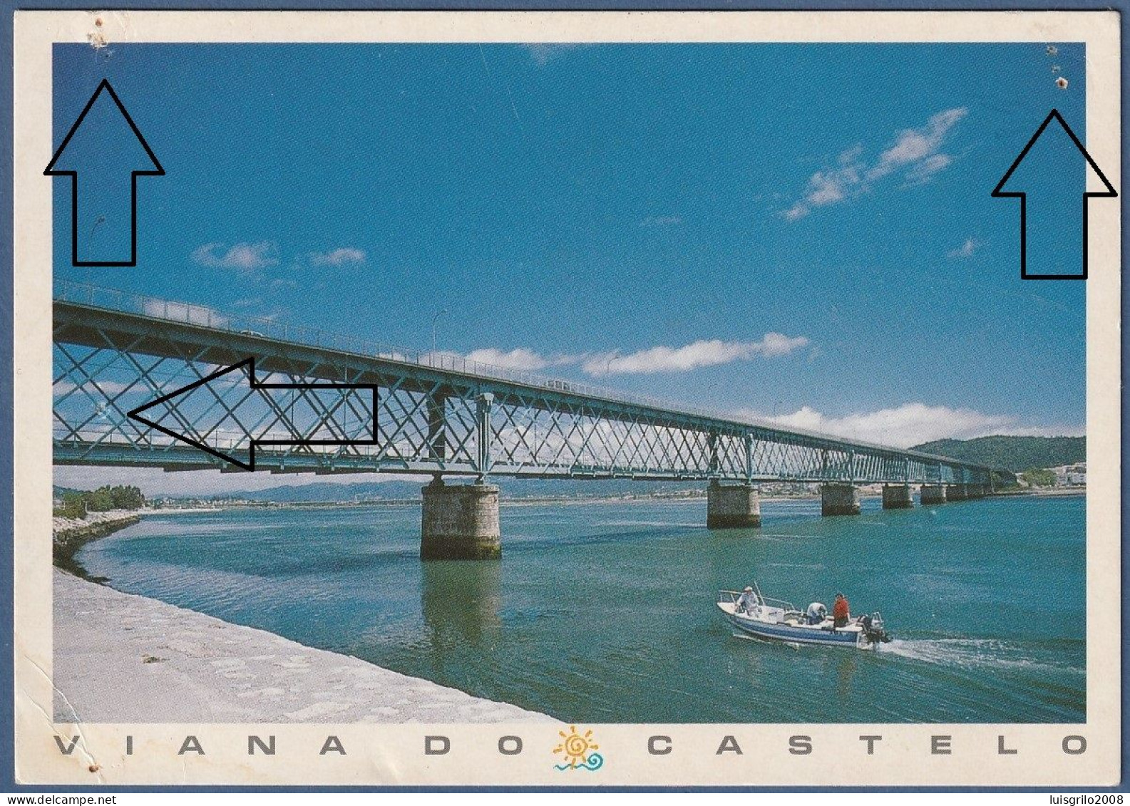 Viana Do Castelo - Ponte Sobre O Rio Lima - Viana Do Castelo
