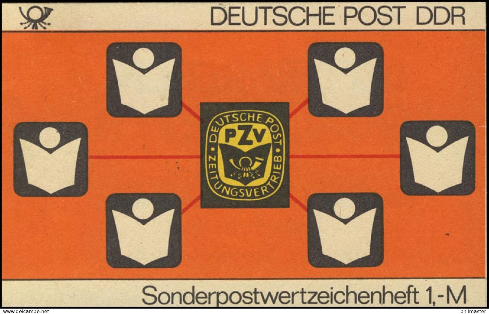 SMHD 24 A PZV Der DDR 1985 Mit VS-O Berlin ZPF - Postzegelboekjes