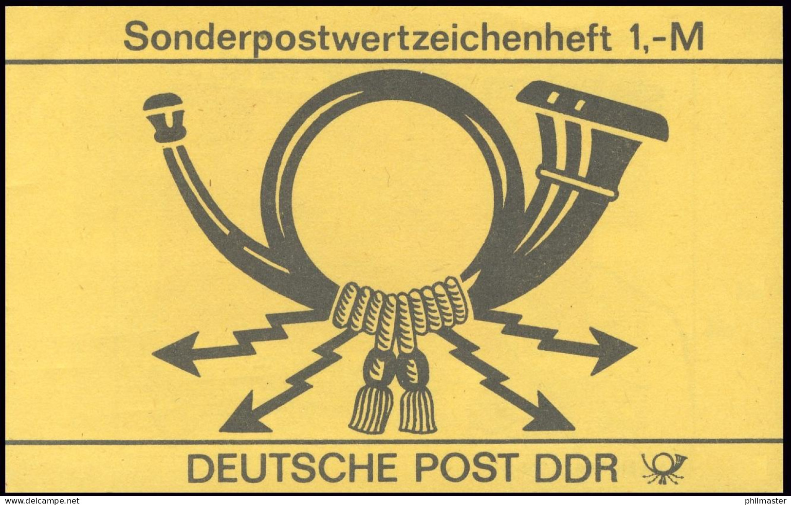 SMHD 29 Posthorn - 4.+2.DS: P Mit Buckel, Mit Punkt, DV-Stellung A, ** - Postzegelboekjes