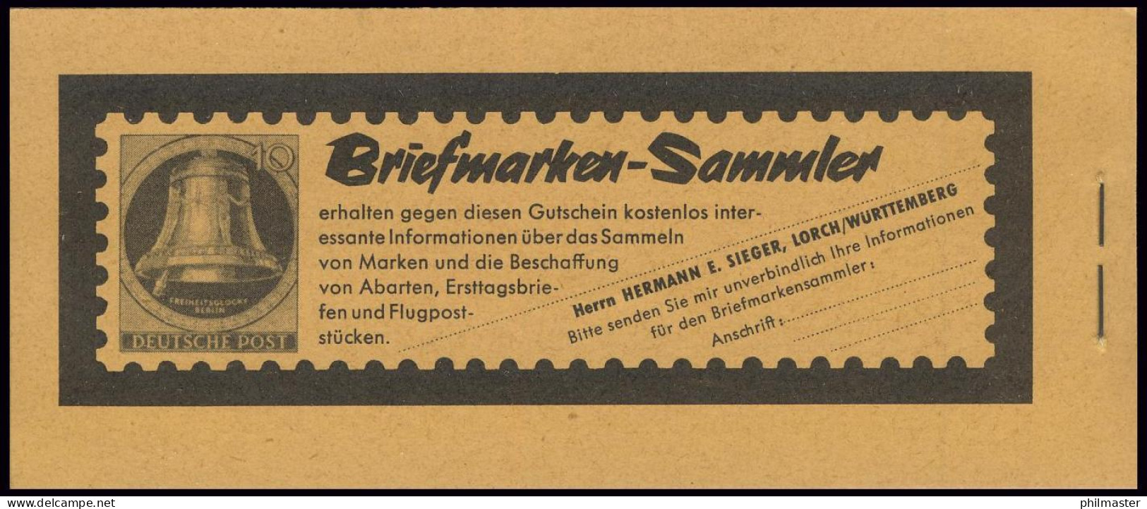 4YI MH Heuss Und Ziffer, Seltenere ERSTauflage 1960 - RLV II, ** - 1951-1970