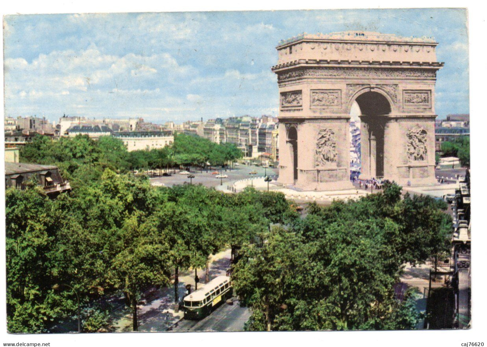 Paris, L'arc De Triomphe ,place De L'étoile - Arc De Triomphe