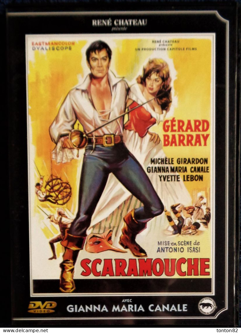 SCARAMOUCHE - Gérard Barray - Michèle Girardon - Gianna Maria Canale - Yvette Lebon . - Action, Aventure