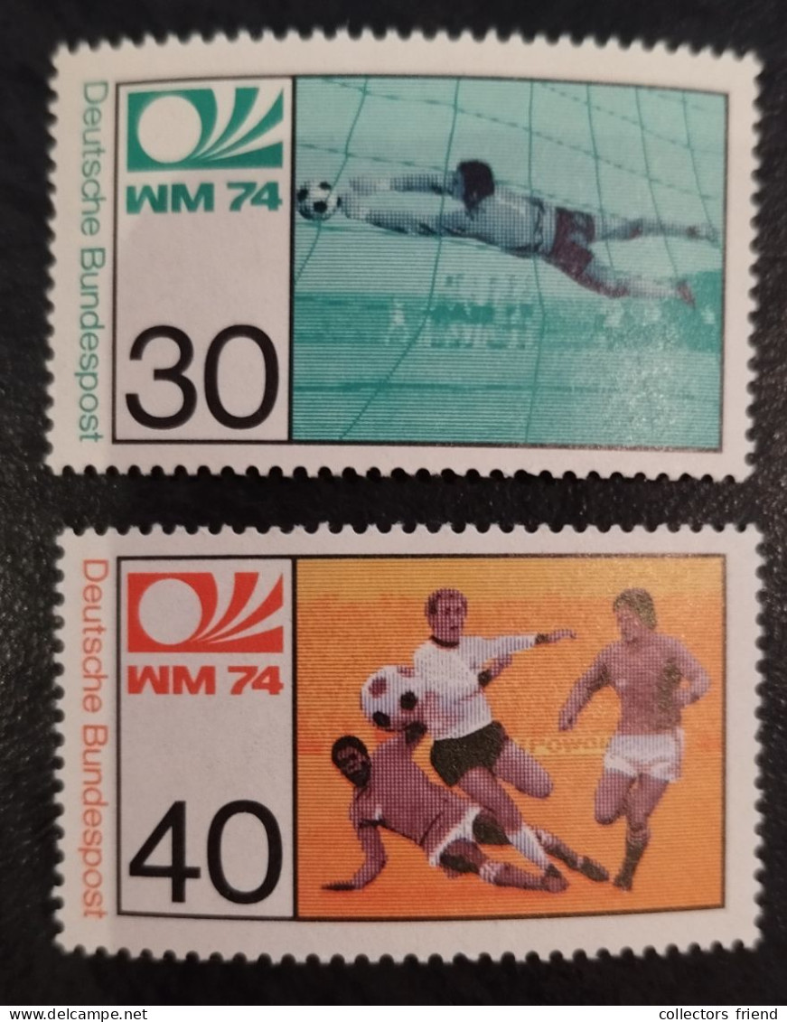 Germany BRD - 1974 - # 811/12 - FOOTBALL - MNH** - 1974 – Westdeutschland