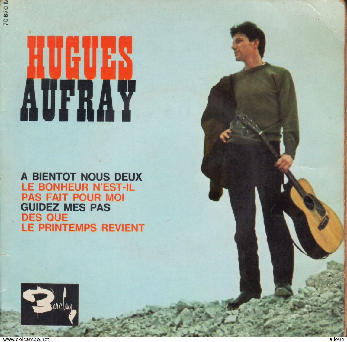 HUGUES AUFRAY - FR EP - A BIENTOT NOUS DEUX + 3 - Autres - Musique Française