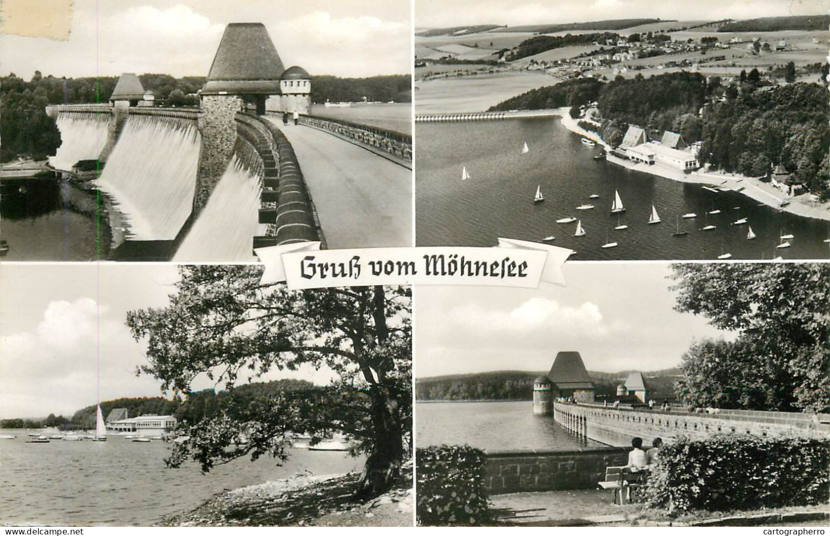 Germany Gruss Vom Mohnesee & Mohnetalsperre Multi View - Möhnetalsperre