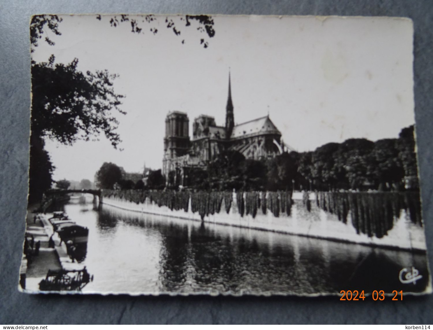 VUE VERS L'ABSIDE DE NOTRE DAME - Notre Dame Von Paris