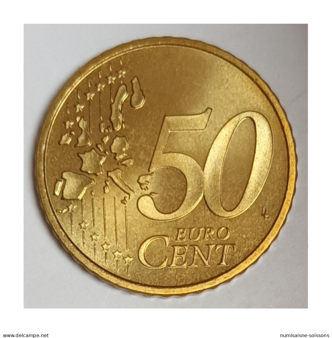 LUXEMBOURG - 50 CENT 2002 - GRAND DUC HENRI - SPL - Luxemburg