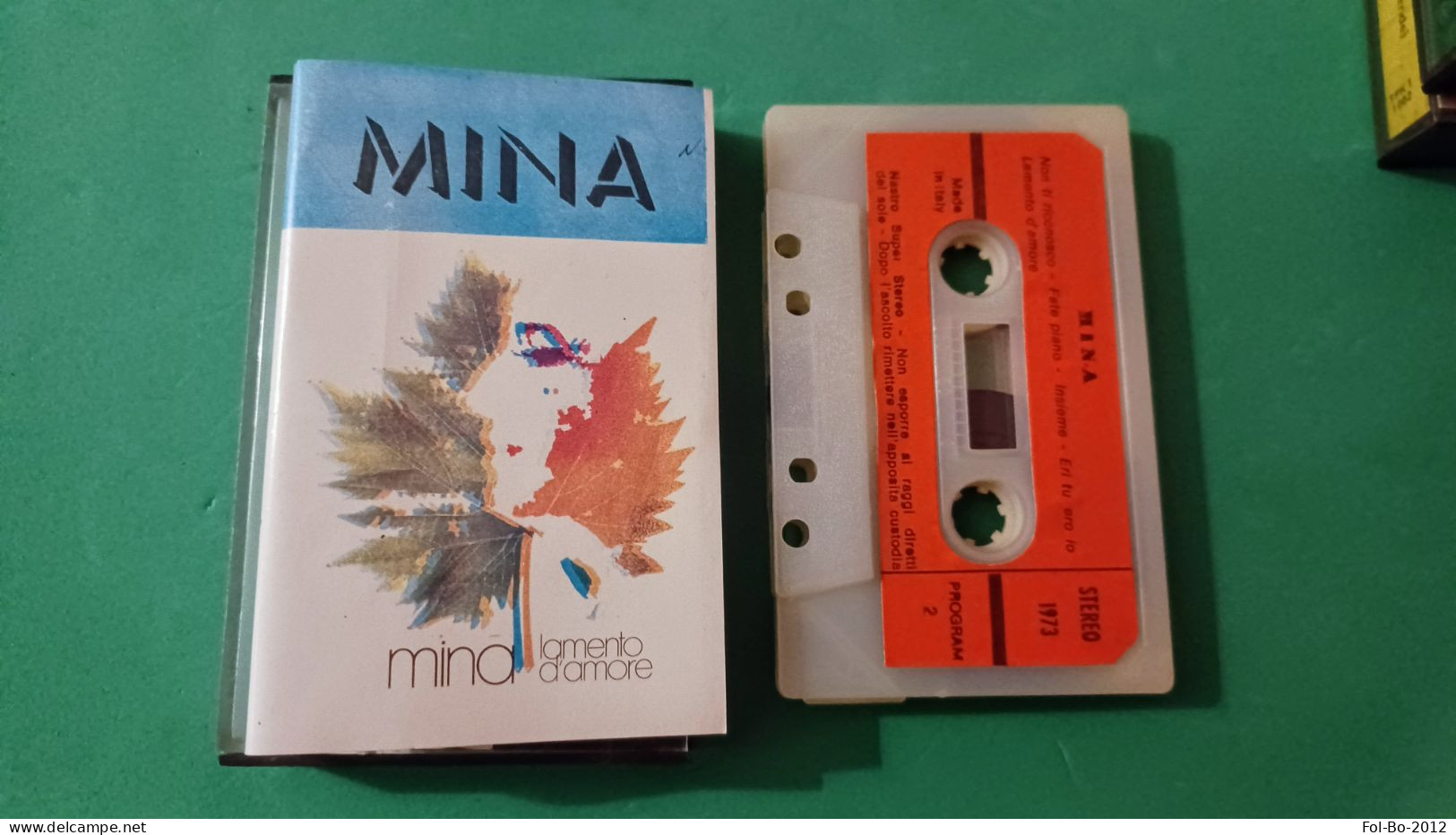 Mina Lamento D'amore 1973.cassetta - Audio Tapes