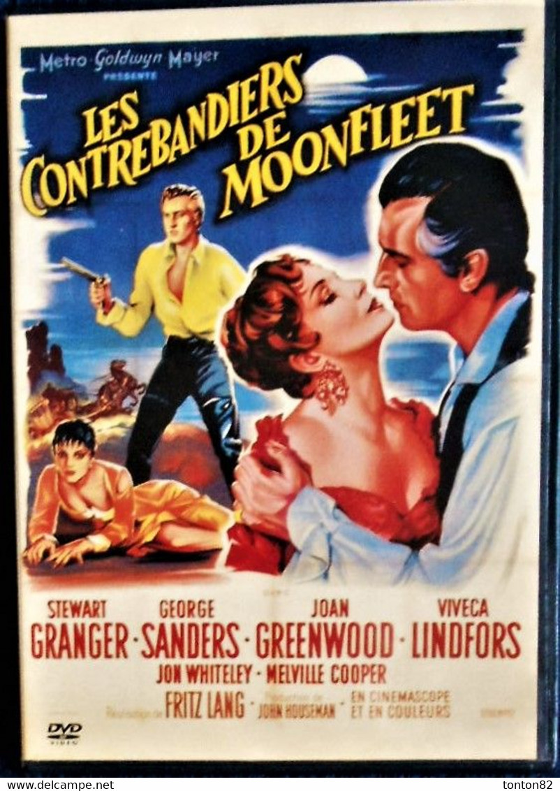 Les Contrebandiers De Moonfleet - Stewart Granger - George Sander - Joan Greenwood - Film De Fritz Lang . - Western