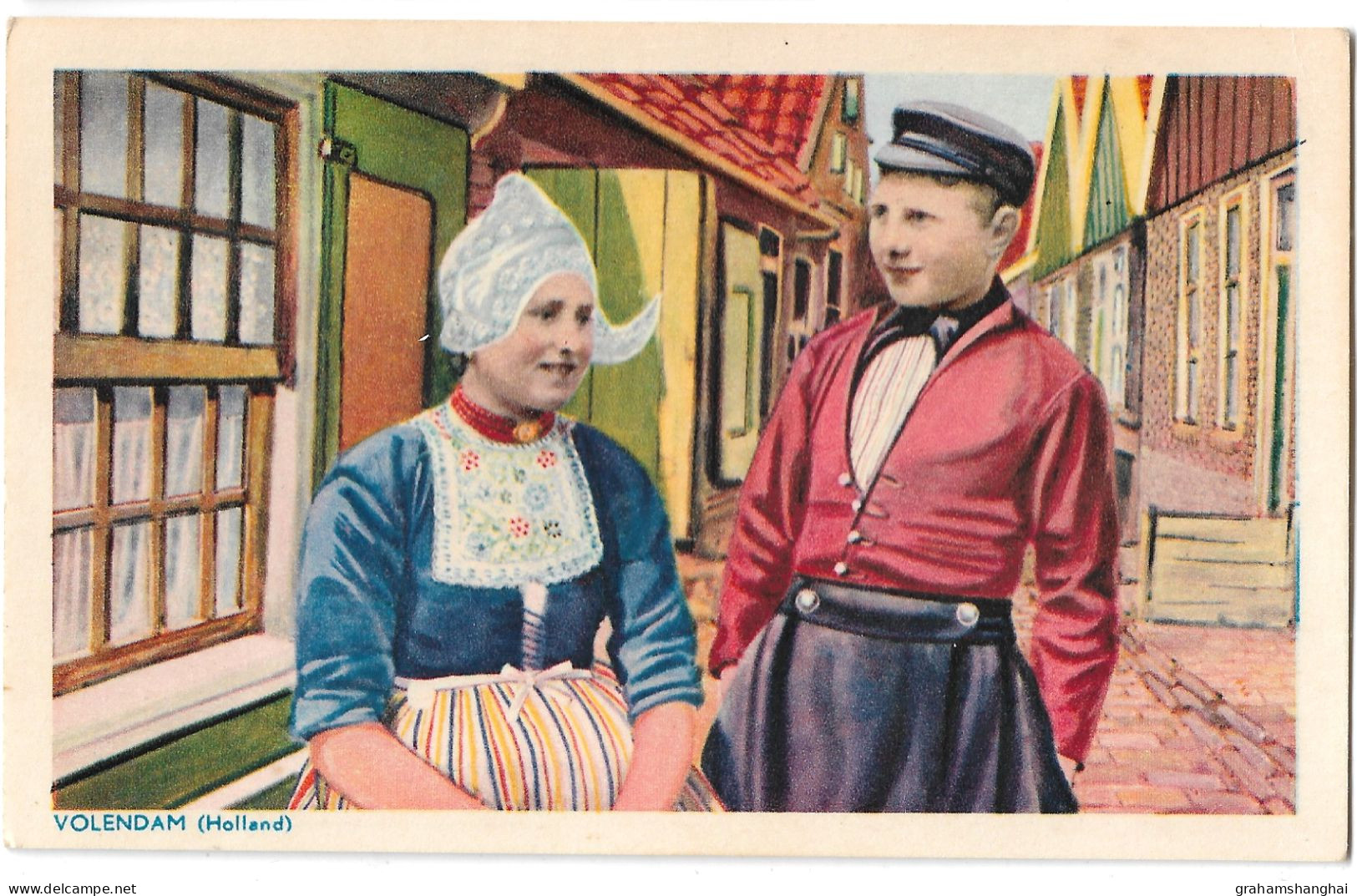 3 Postcards Lot Netherlands Dutch People In Traditional Costumes Clothes Ethnics Unposted - Europe