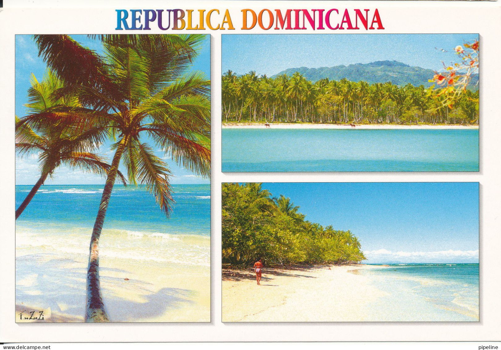 Dominicana Postcard Sent To Germany 23-6-2004 Coista Norte - Repubblica Dominicana