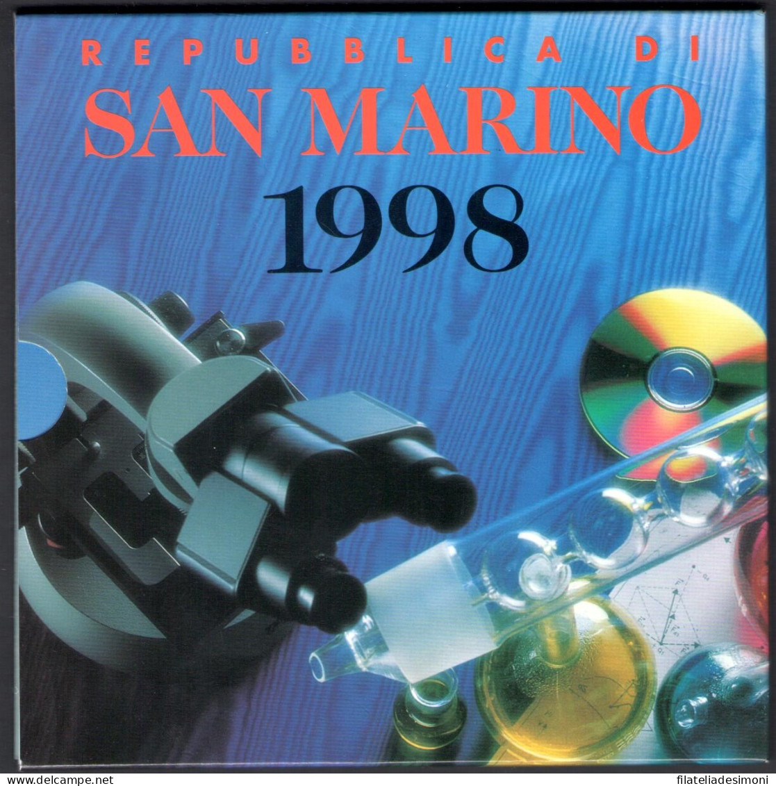 1998 Repubblica Di San Marino, Monete Divisionali, Serie Completa FDC - San Marino