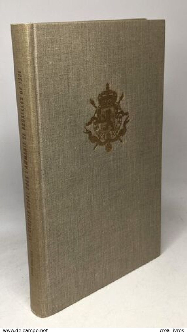 Le Censier Ducal Pour L'ammanie De Bruxelles De 1321 - Commission Royale D'histoire / Koninklijke Commissie Voor Geschie - History