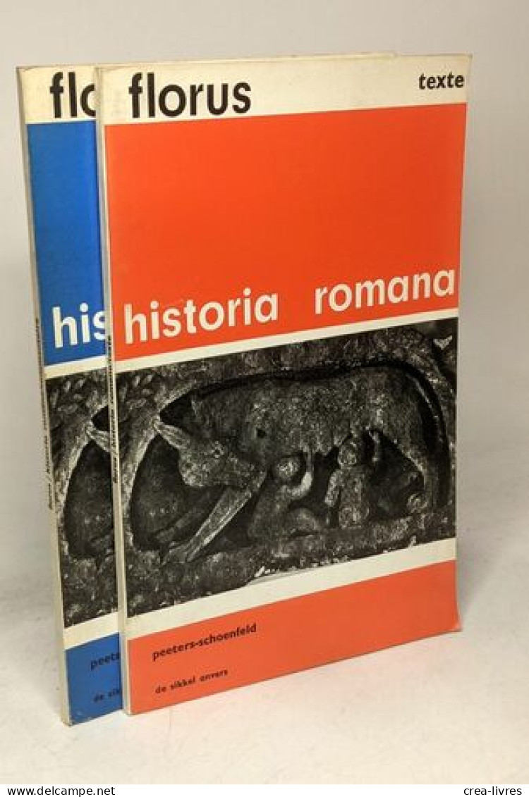 Florus Historia Romana - Texte Abrégé Adapté à L'usage Des Classe 5e Et 4e Des Humanités + Commentaire - Notice Vocabula - History