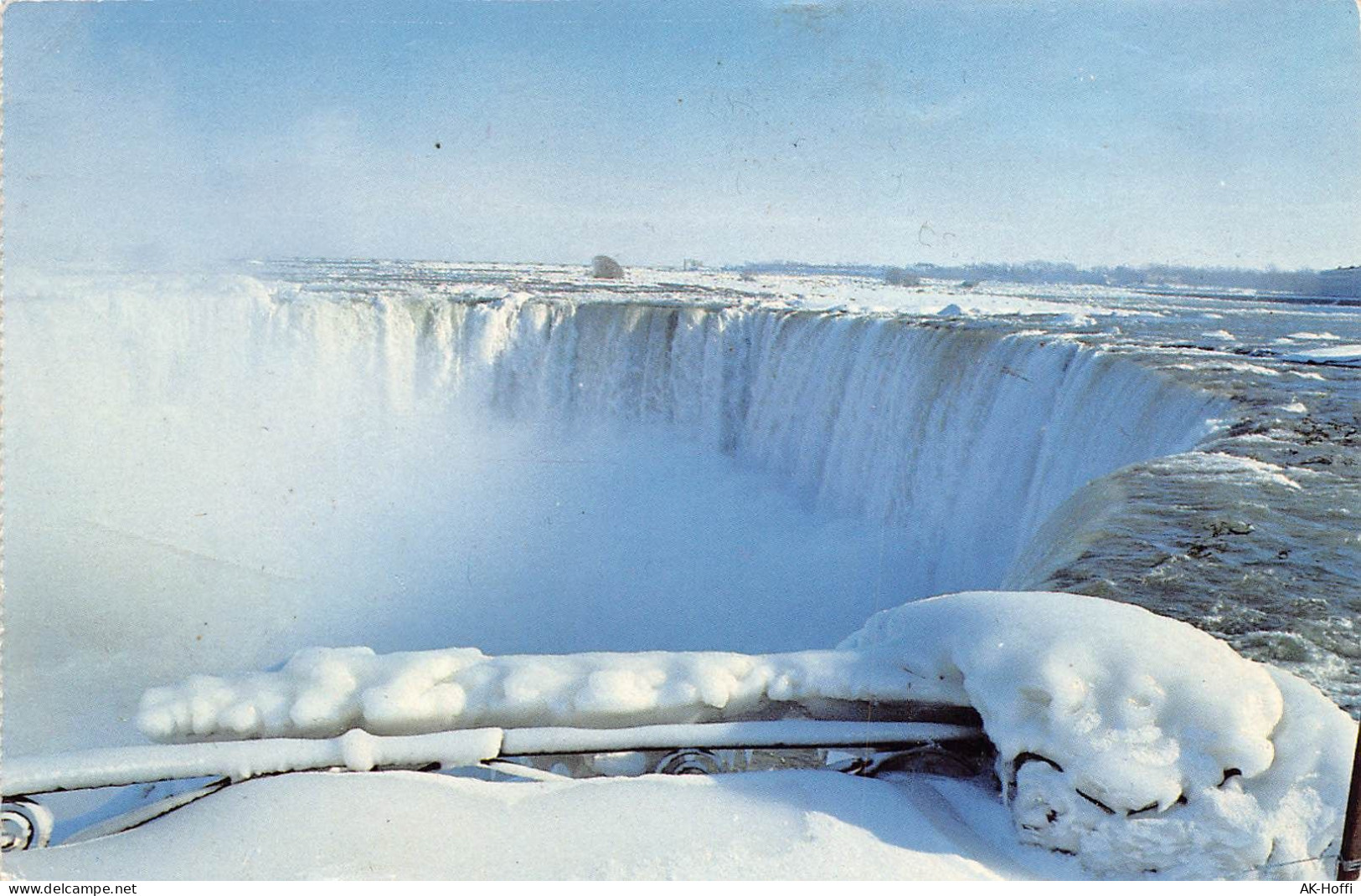 Niagarafälle Gefroren Im Tiefen Winter - Cataratas Del Niágara