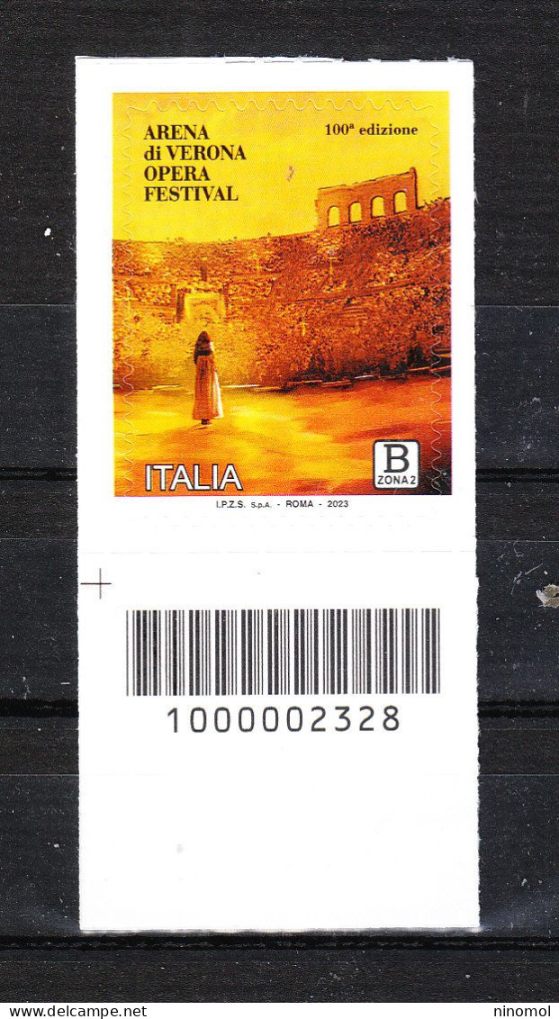 Italia   -  2023. Barre. Opera Festival Alla Arena Di Verona. MNH - Musica