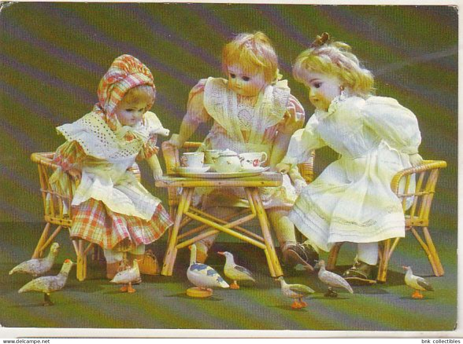 Germany Uncirculated Postcard - Puppets - Jeux Et Jouets