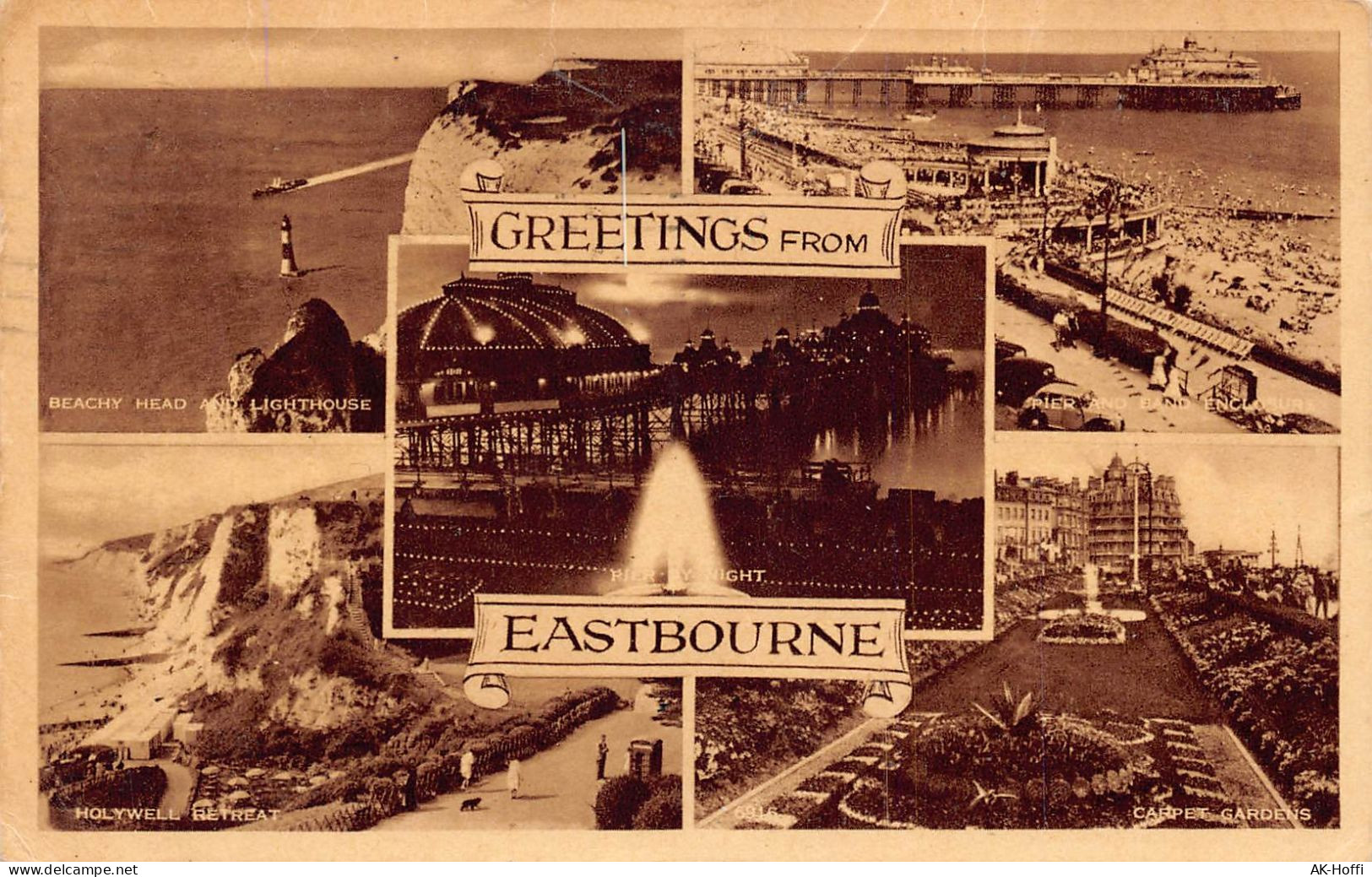 Multiview - Greetings From Eastbourne Sussex - Eastbourne