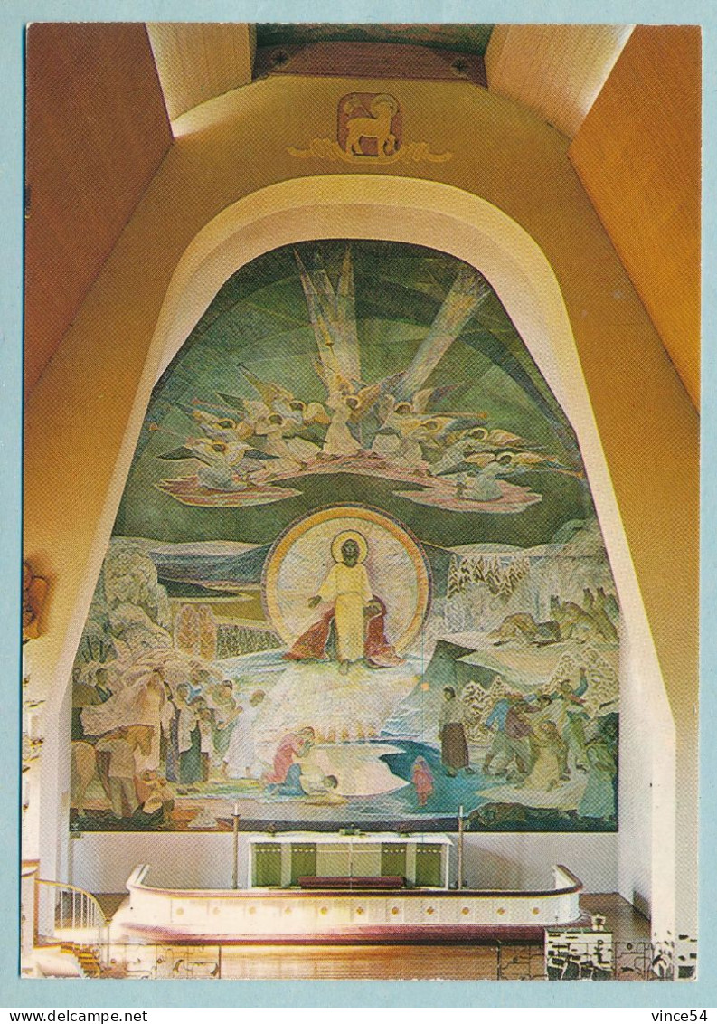 ROVANIEMI - Kirkko "Elämän Lähde" - The Main Church - The Altar Fresco "The Source Of Life" - Finlandia