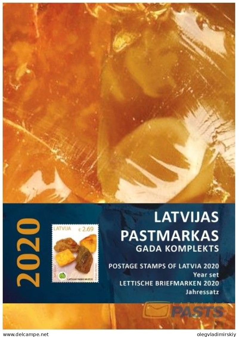 Latvia Lettland Lettonie 2020 Stamp Year Set MNH - Latvia