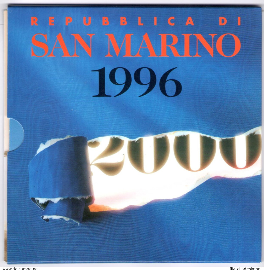1996 Repubblica Di San Marino, Monete Divisionali, Serie Completa FDC - Saint-Marin