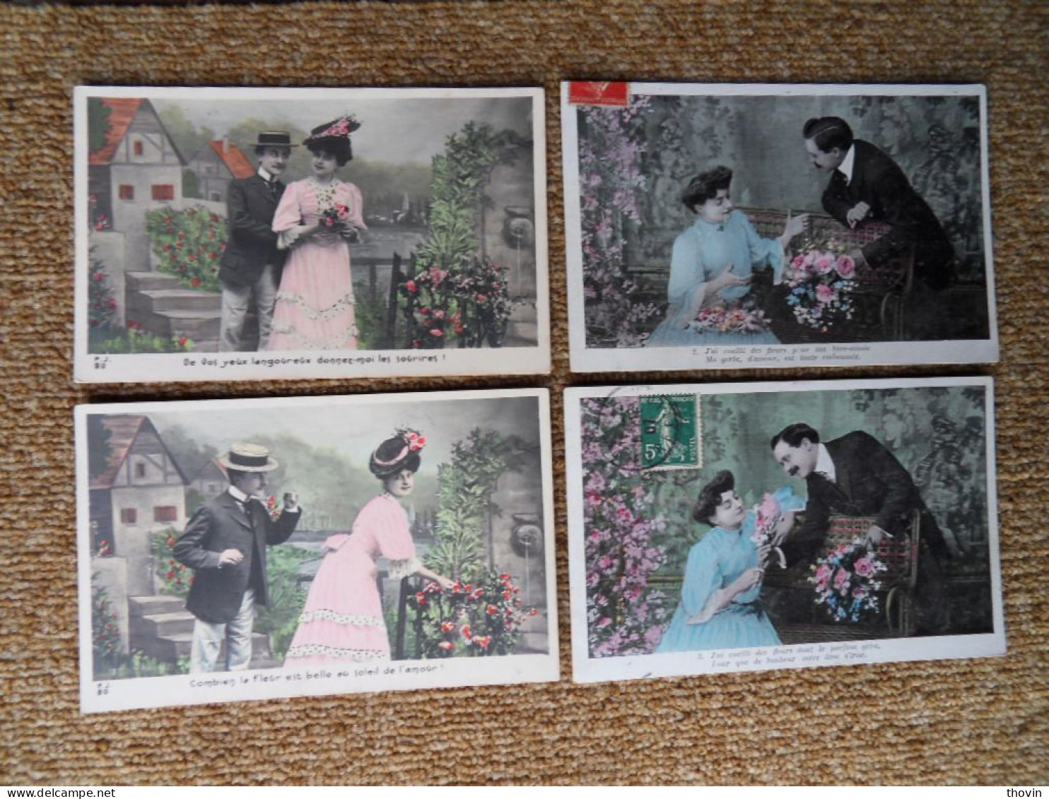 LOT 800 CPA Fantaisie Thème Couples   -Quelques Scans Disponibles - Paare